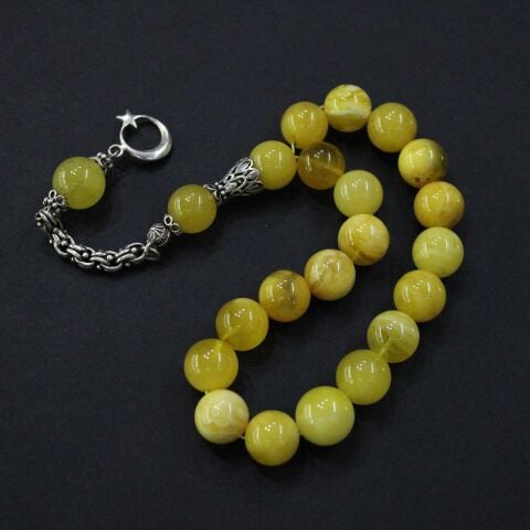 Maskot Kaliningrad Damla Kehribar Tespih 12-13,8 (mm)