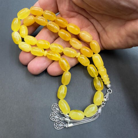 Kaliningrad Damla Kehribar Kapsül Tespih 9*14,5 (mm)