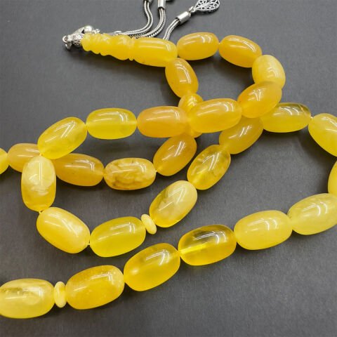 Kaliningrad Damla Kehribar Kapsül Tespih 9*14,5 (mm)