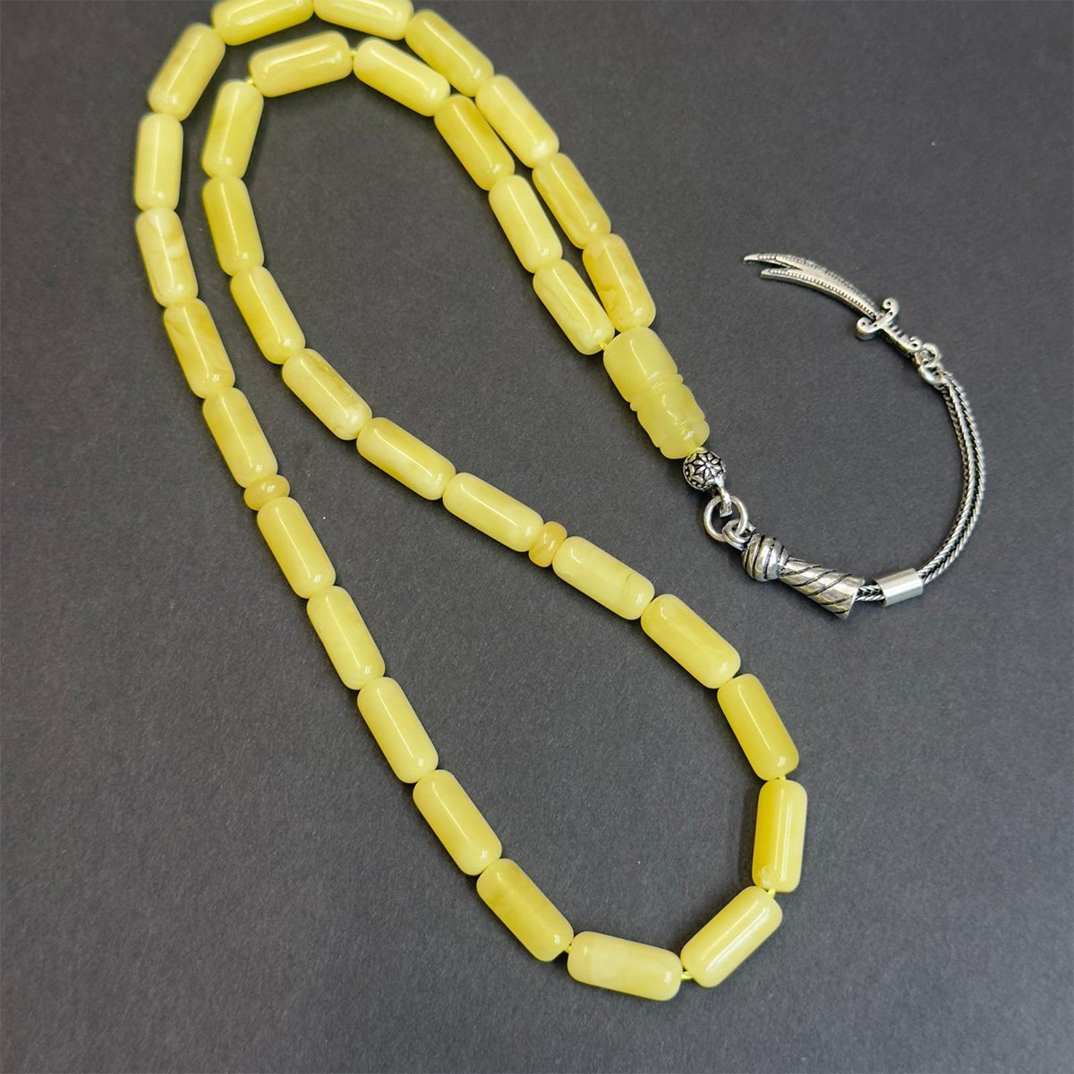 Kaliningrad Damla Kehribar Tespih 5*11 (mm)