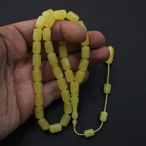 Sistemli Ukrayna Damla Kehribar Kapsül Tespih 7*11 (mm)