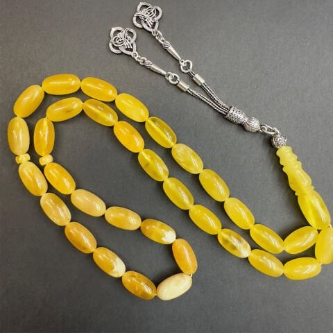 Kaliningrad Damla Kehribar Kapsül Tespih 7,5*14 (mm)