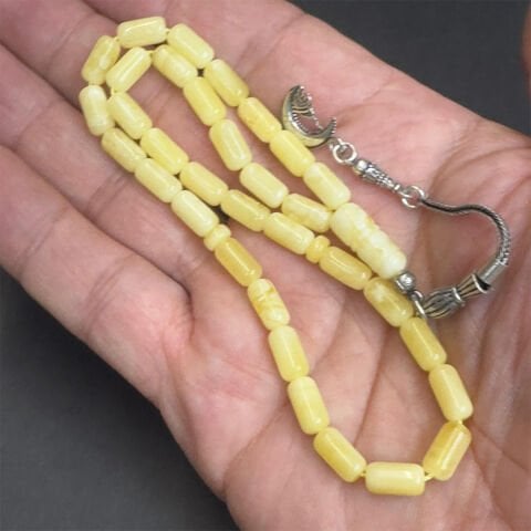 Kaliningrad Damla Kehribar Tespih 5*9 (mm)