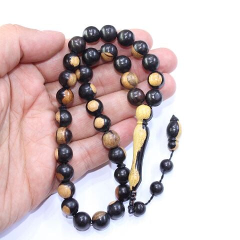 Dalmaçyalı Abanoz Ağacı Tespih 10 (mm)