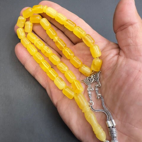 Kaliningrad Damla Kehribar Kapsül Tespih 8*11 (mm)