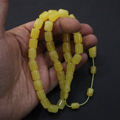 Sistemli Ukrayna Damla Kehribar Kapsül Tespih 8,5*10,5 (mm)