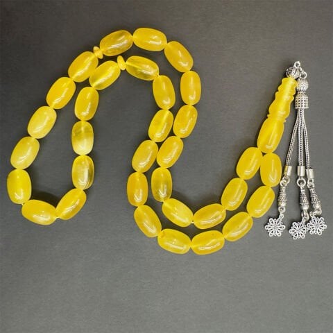 Kaliningrad Damla Kehribar Kapsül Tespih 9*14,5 (mm)-1