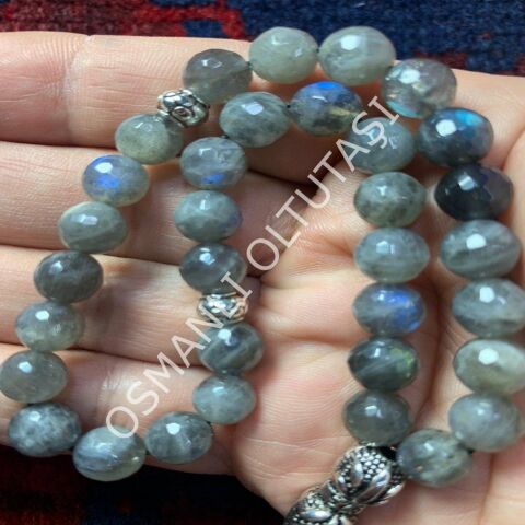 Labrodorit Faset Kesim 8 (mm)