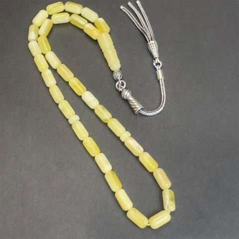 Kaliningrad Damla Kehribar Tespih 5*9 (mm)-1