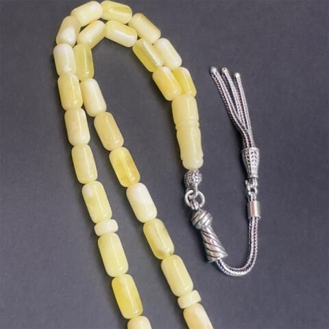 Kaliningrad Damla Kehribar Tespih 5*9 (mm)-1