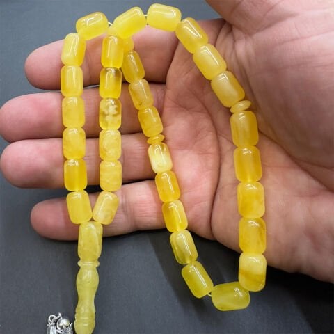 Kaliningrad Damla Kehribar Kapsül Tespih 8*11 (mm)-2