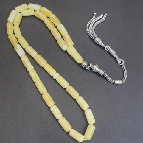 Kaliningrad Damla Kehribar Tespih 5*10 (mm)-1