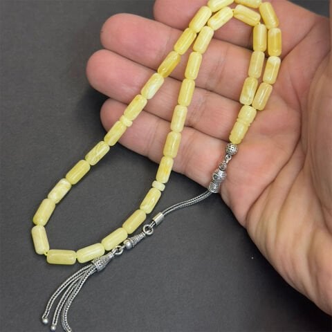 Kaliningrad Damla Kehribar Tespih 5*10 (mm)-1