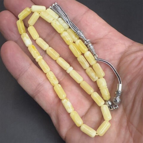 Kaliningrad Damla Kehribar Tespih 5*10 (mm)-1