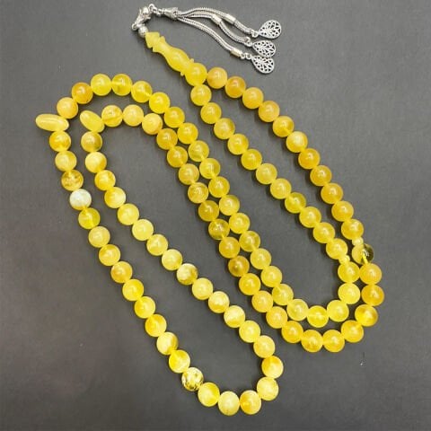 99 luk Kaliningrad Damla Kehribar Tespih 9 (mm)