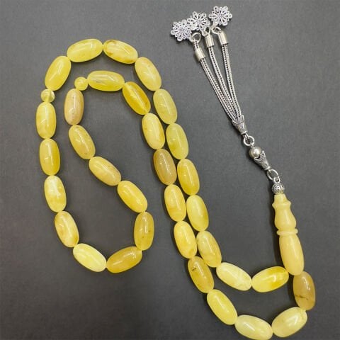 Kaliningrad Damla Kehribar Kapsül Tespih 7,5*14,5 (mm)