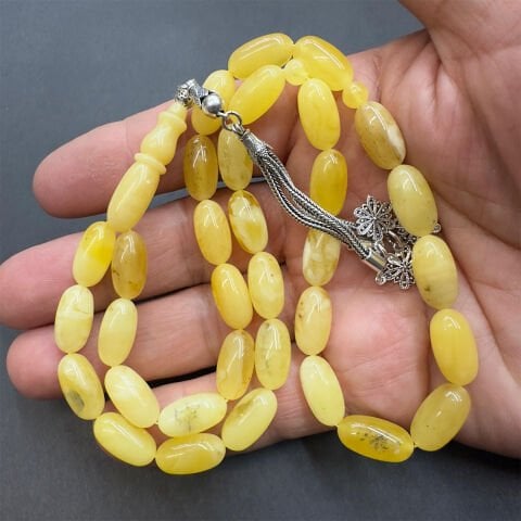 Kaliningrad Damla Kehribar Kapsül Tespih 7,5*14,5 (mm)