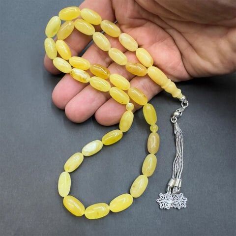 Kaliningrad Damla Kehribar Kapsül Tespih 7,5*14,5 (mm)