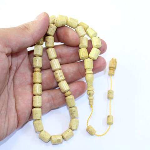 Zencefil Kapsül Kesim Tespih 8*10,5 (mm)