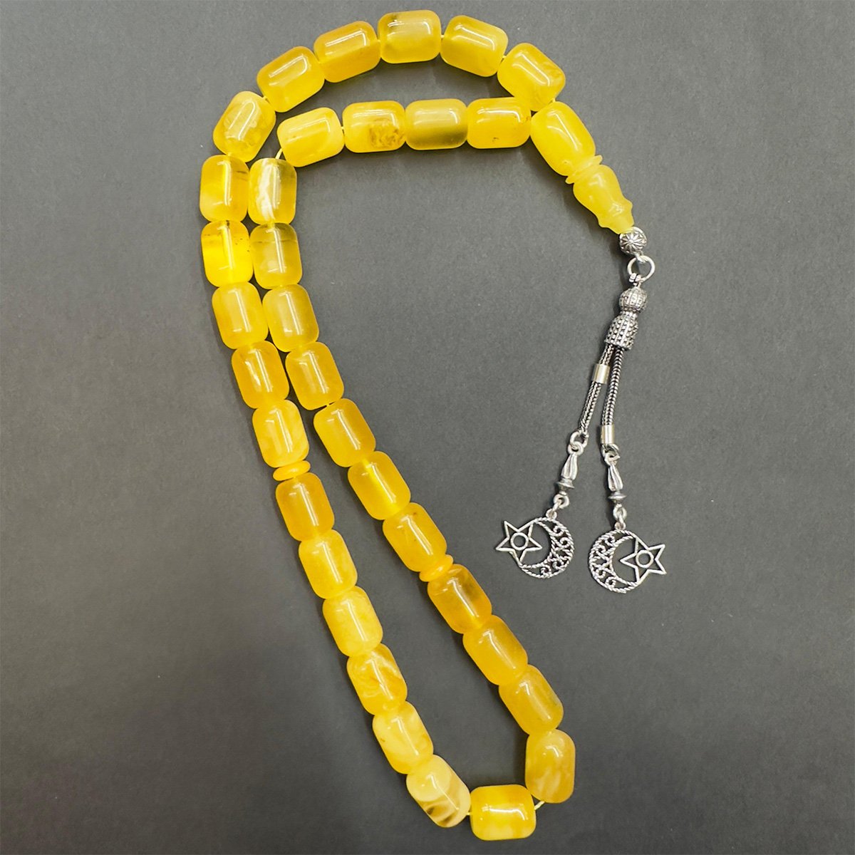 Kaliningrad Damla Kehribar Kapsül Tespih 10*13 (mm)