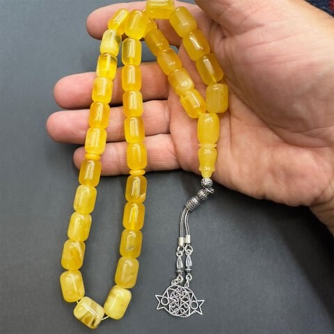 Kaliningrad Damla Kehribar Kapsül Tespih 10*13 (mm)