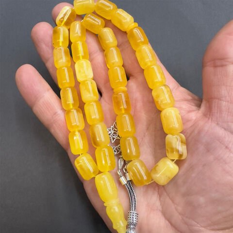 Kaliningrad Damla Kehribar Kapsül Tespih 10*13 (mm)