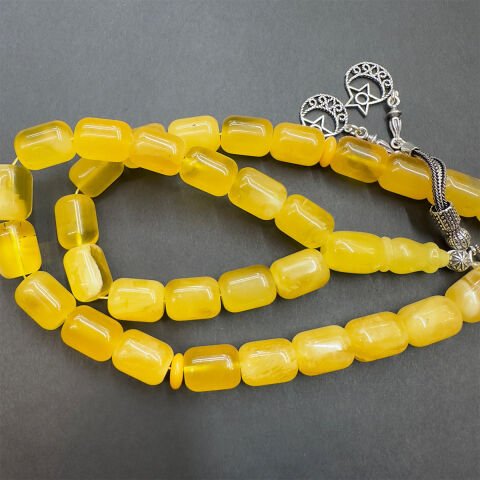 Kaliningrad Damla Kehribar Kapsül Tespih 10*13 (mm)