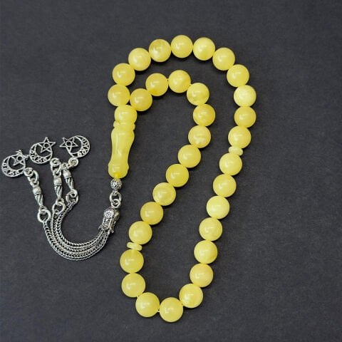 Kaliningrad Damla Kehribar Tespih 8,5 (mm)-1