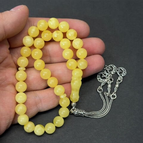 Kaliningrad Damla Kehribar Tespih 8,5 (mm)-1