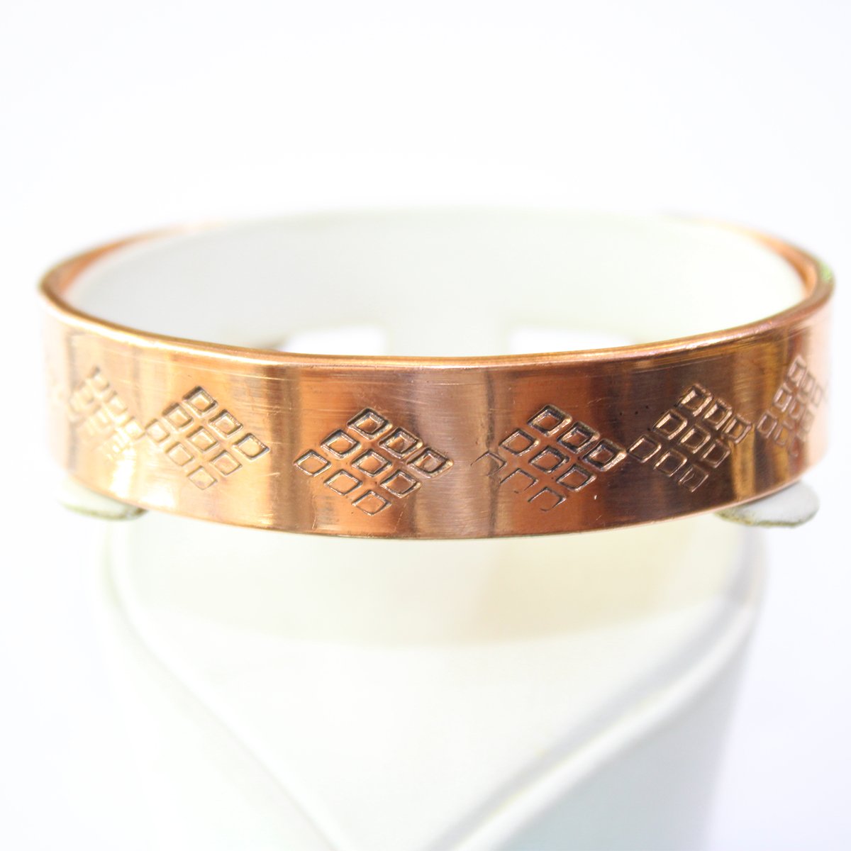 Desenli Bakır Bileklik-3