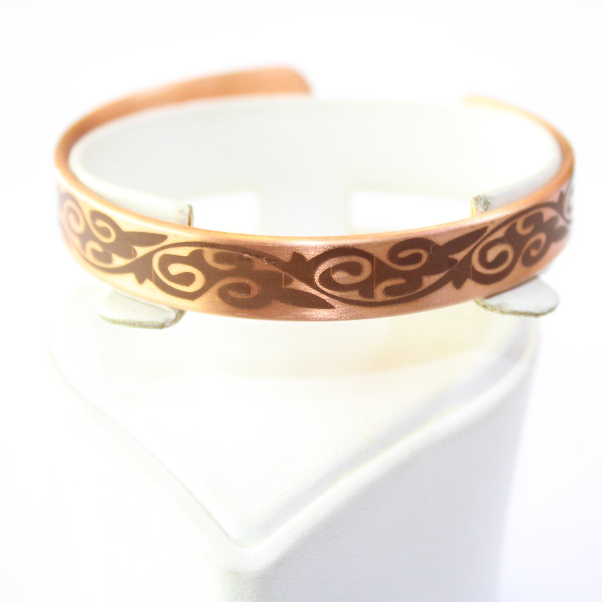 Desenli Bakır Bileklik-8