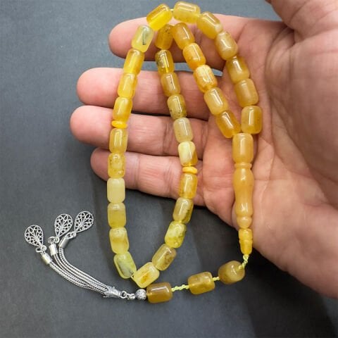 Kaliningrad Damla Kehribar Kapsül Tespih 7,5*10 (mm)