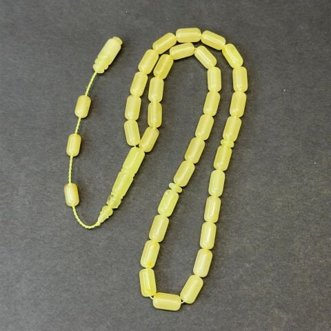 Litvanya Damla Kehribar Tespih 6*10 (mm)