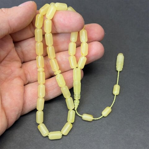 Litvanya Damla Kehribar Tespih 6*10 (mm)