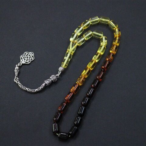 Litvanya Damla Kehribar Kapsül Tespih 6,5*10 (mm)