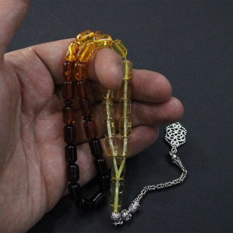 Litvanya Damla Kehribar Kapsül Tespih 6,5*10 (mm)