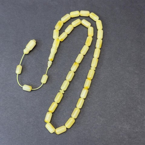 Litvanya Damla Kehribar Tespih 6*10 (mm)-2