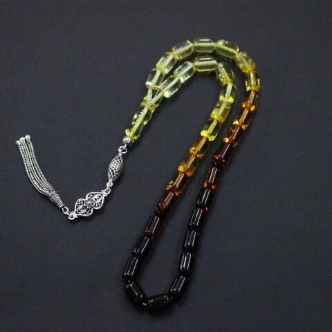 Litvanya Damla Kehribar Kapsül Tespih 6.5*10 (mm)