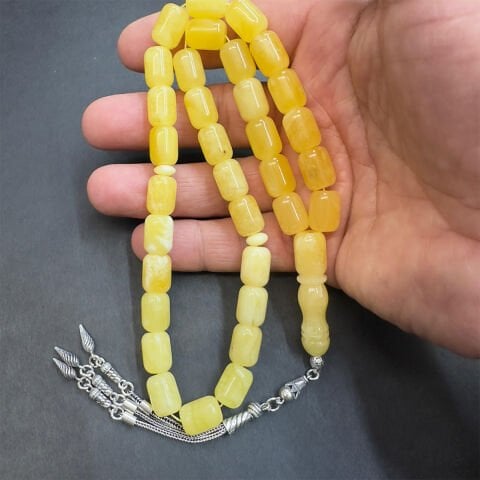 Kaliningrad Damla Kehribar Kapsül Tespih 9*12 (mm)-1