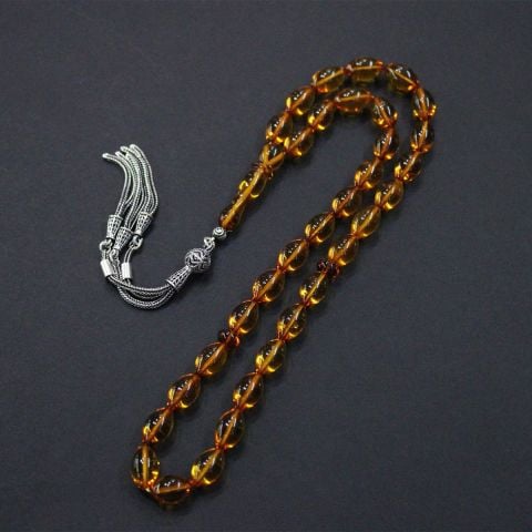 Litvanya Damla Kehribar Beyzi Tespih 7,5*12,5 (mm)