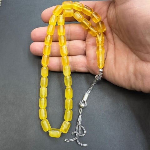 Kaliningrad Damla Kehribar Kapsül Tespih 8*11 (mm)-4