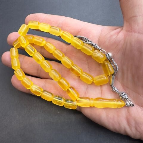 Kaliningrad Damla Kehribar Kapsül Tespih 8*11 (mm)-4