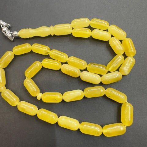 Kaliningrad Damla Kehribar Kapsül Tespih 6,5*13 (mm)-4