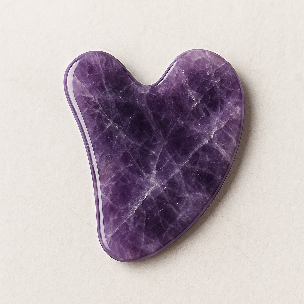 Ametist Gua Sha Taş