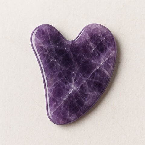 Ametist Gua Sha Taş
