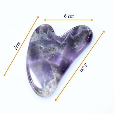 Ametist Gua Sha Taş