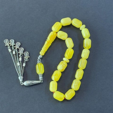 Maskot Kaliningrad Damla Kehribar Tespih 11*16 (mm)