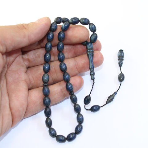 Yerli Atölye İşçiliği Kafur Tespih 6*9 (mm)