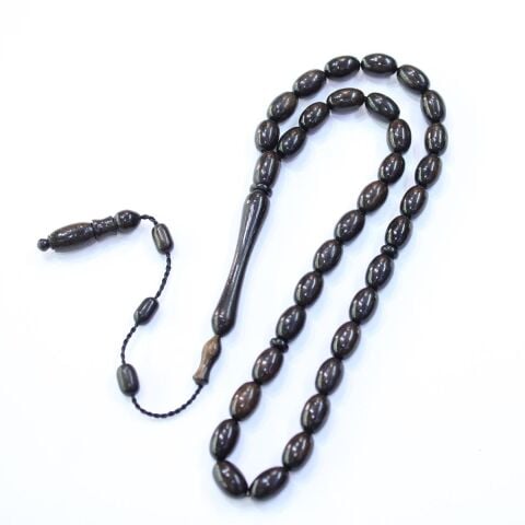 Abanoz Ağacı Tespih Kapsül Kesim 7*10,5 (mm)