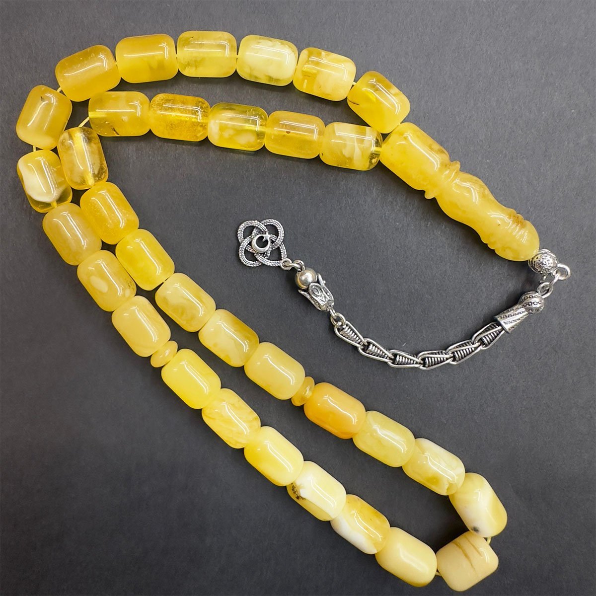 Kaliningrad Damla Kehribar Kapsül Tespih 9*12,5 (mm)